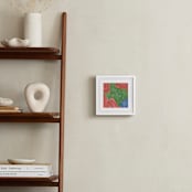 "Texas in Paint" - Art Print in Texas Bluebonnet by Denise Wong - In a Room