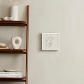 "Grass With Seed" - Art Print in charcoal on ivory by Jorey Hurley - In a Room
