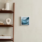 "Tidewater" - Art Print in Marine Blue by Mya Bessette - In a Room