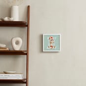 "Play The Day Away" - Art Print in Antique Teal by Heather Landis - In a Room