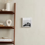 "Salvage - Barn Series 3" - Art Print in Slate Gray by Sheila Corcoran - In a Room