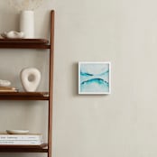 "Concord III" - Art Print in teal by Megan Kelley - In a Room