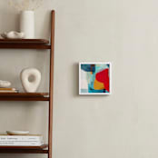 "Harmony I" - Art Print in White by Carmen Guedez - In a Room