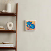 "Blue Poppies" - Art Print in California Coast by Debb W - In a Room