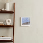 "Breath." - Art Print in Sky Blue by Emily Magone - In a Room