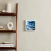 "Sky Pebble 13" - Art Print in Sky and Sea by Jenny Phillips - In a Room