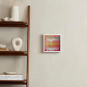 "Colorfall" - Art Print in Cherry by Lindsay Megahed - In a Room