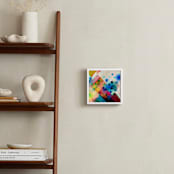 "Spots" - Art Print in Rainbow by Amy Lighthall - In a Room