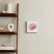 "Florina" - Art Print in Hot Pink by Stephanie Nowotarski - In a Room