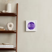 "Cold Moon" - Art Print in Deep Purple by Emily Magone - In a Room