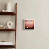 "Pink Sky" - Art Print in Blazing Pink by Jill Fisher - In a Room