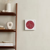 "Blood Moon" - Art Print in Blood Red by Emily Magone - In a Room