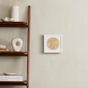 "Rose Gold Moon" - Art Print in Rose Gold by Emily Magone - In a Room