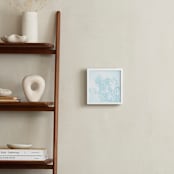 "Winter Grass II" - Art Print in Winter Blue by Johanna Phillips Huuva - In a Room