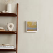 "Fall Sunset" - Art Print in Golden Sienna by Amy Hall - In a Room