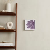 "Leaf in Lilac" - Art Print in Lilac by Jonathan Brooks - In a Room