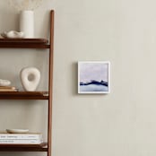 "Distant Memory" - Art Print in indigo haze by Stephanie Ryan - In a Room