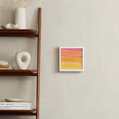 "Sun-Daze" - Art Print in Yolk by Sarah Johnson - In a Room