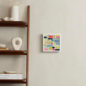 "Color Movement I" - Art Print in Blue by Yao Cheng Design - In a Room