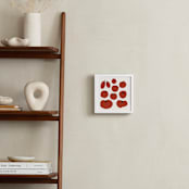 "Pomodori" - Art Print in Tomato Summer Red by Sonya Percival - In a Room