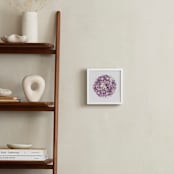 "Bloom Ball" - Art Print in Antique Plum by Justine Elliott - In a Room