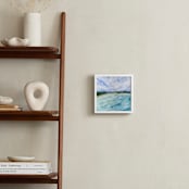 "Always Summer" - Art Print in Blue Waters by Sarah Finkel - In a Room