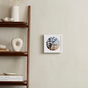 "Dusk Blossom" - Art Print in Clementine Yellow by Nature Inspired - In a Room