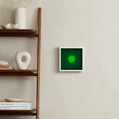 "Sun in the dust. Variations 32" - Art Print in Chroma Green by Arash Fattahi Acosta - In a Room