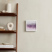 "Forest Magic I" - Art Print in Lilac Pink by Lynann Colligan - In a Room