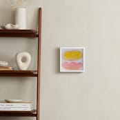 "be really whole" - Art Print in cosmos yellow by tina johnson - In a Room