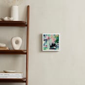 "Mint Night" - Art Print in Soft Mint by Synnöve Seidman - In a Room