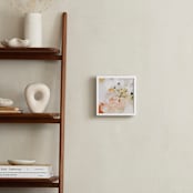 "Little Apricot" - Art Print in Soft Pink by Parima Studio - In a Room