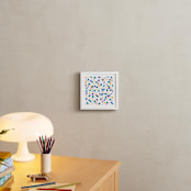 "Geometric plants" - Art Print in White by FERNANDA MARTINEZ - In a Room