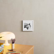 "Grey Horse" - Art Print in White by Jessica C Nugent - In a Room