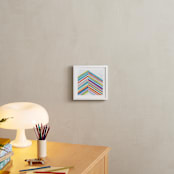 "Converge" - Art Print in Rainbow by melanie mikecz - In a Room