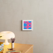 "Blueberry Bounce" - Art Print in Blueberry by Nicole Winn - In a Room