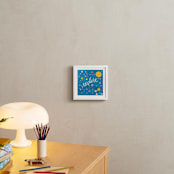 "Star Galaxy" - Art Print in Hawaiian Teal by Stellax Creative - In a Room