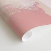 "atmospheric" - Wall Mural in Peach by Amy Gray - Close-up