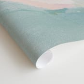 "Delicacy" - Wall Mural in White by Nicoletta Savod - Close-up