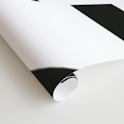 "LA 213" - Wall Mural in Black and White by Jennifer Morehead - Close-up