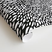"10,000 Grains" - Wall Mural in Black and White by Bryn Wears-Fitipaldi - Close-up