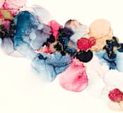"Bloom Mixer" - Wall Mural in Blossom by Three Kisses Studio - Full Size