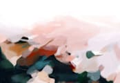 "Avery" - Wall Mural in White by Parima Studio - Full Size