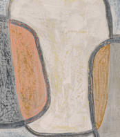 "calm distress" - Wall Mural in Sand by Kate Cawood - Full Size