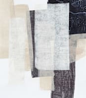 "History Repeats" - Wall Mural in Beige by Jennifer Daily - Full Size
