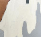 "Drip" - Wall Mural in French Blue by Kara Schlabaugh - Full Size