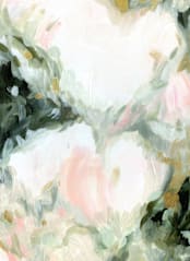 "Mesmerize" - Wall Mural in White by Melanie Severin - Full Size