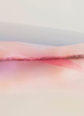 "Sailors Delight" - Wall Mural in Rose by Karen Kardatzke - Full Size
