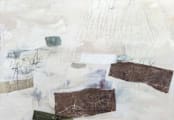 "Pet Names" - Wall Mural in Mink by Jennifer Daily - Full Size