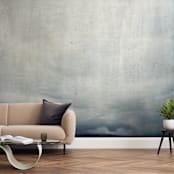 "Distant Light" - Wall Mural in Ocean by Brian Sostrom - In a Room